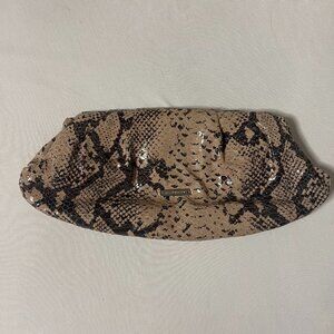 BCBGMaxAzria Snakeskin Clutch